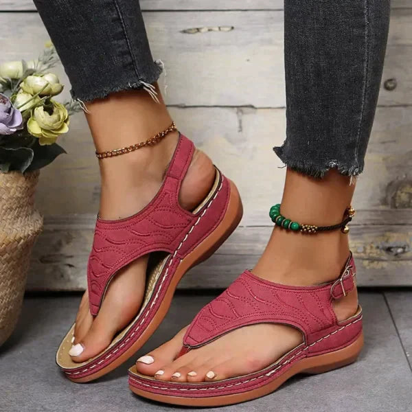 Clarks™ - De Beste Modieuze Leren Vrouwen Sandalen
